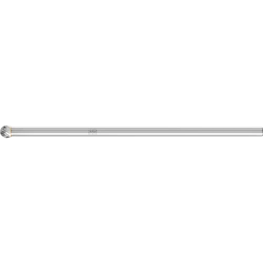 PFERD TOOLS Hartmetall Frässtift Kugel KUD Z3P universal mittel kreuzverzahnt mit Stahllangschaft