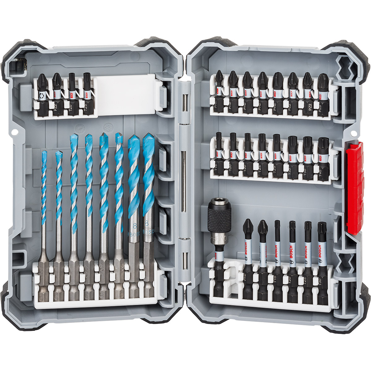 Bosch Impact Control Multi Construction Bohrer- und Schrauberbit-Set, 35-teilig