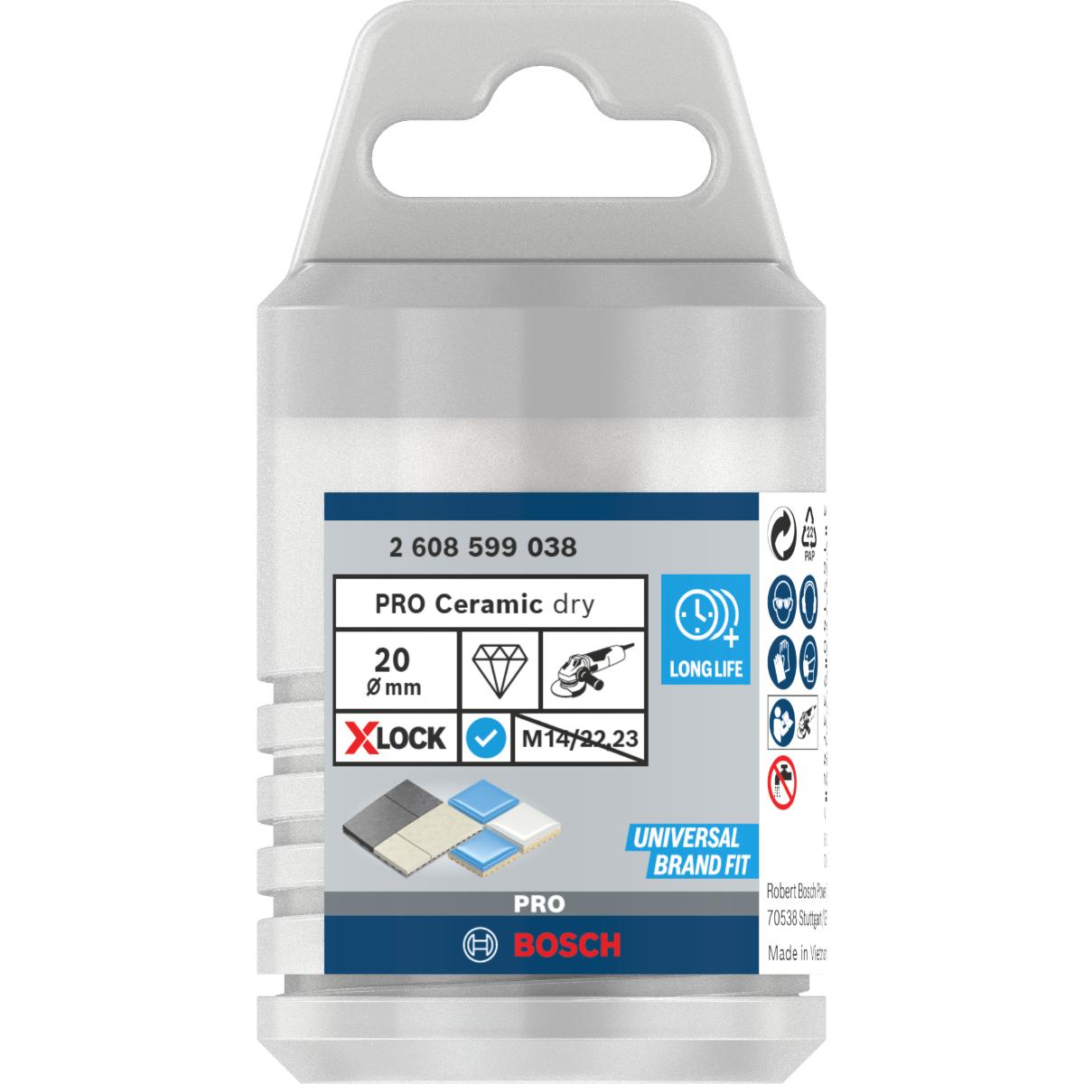 Bosch PRO Fräskopf X-LOCK, 20 x 35 mm