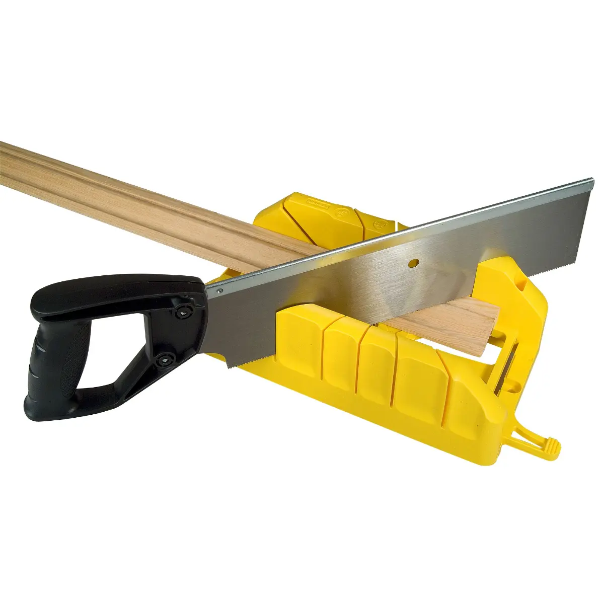STANLEY Gehrungslade Ku. mit Rückensäge 350x143x95 mm
