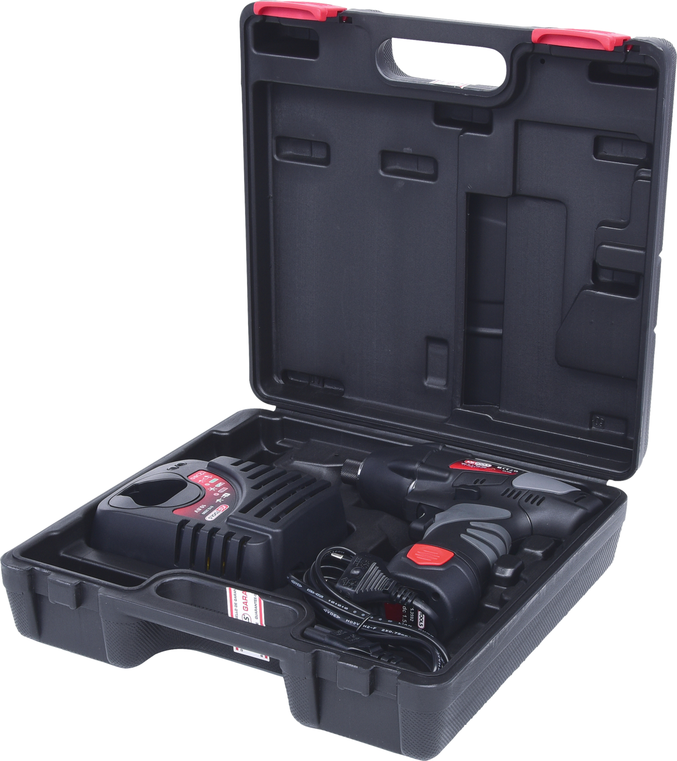 KS Tools 1-4'' Akku-Bit-Schlag-Schrauber, 117Nm, 1.870 U-min, mit 1 Akku und 1 Ladegerät