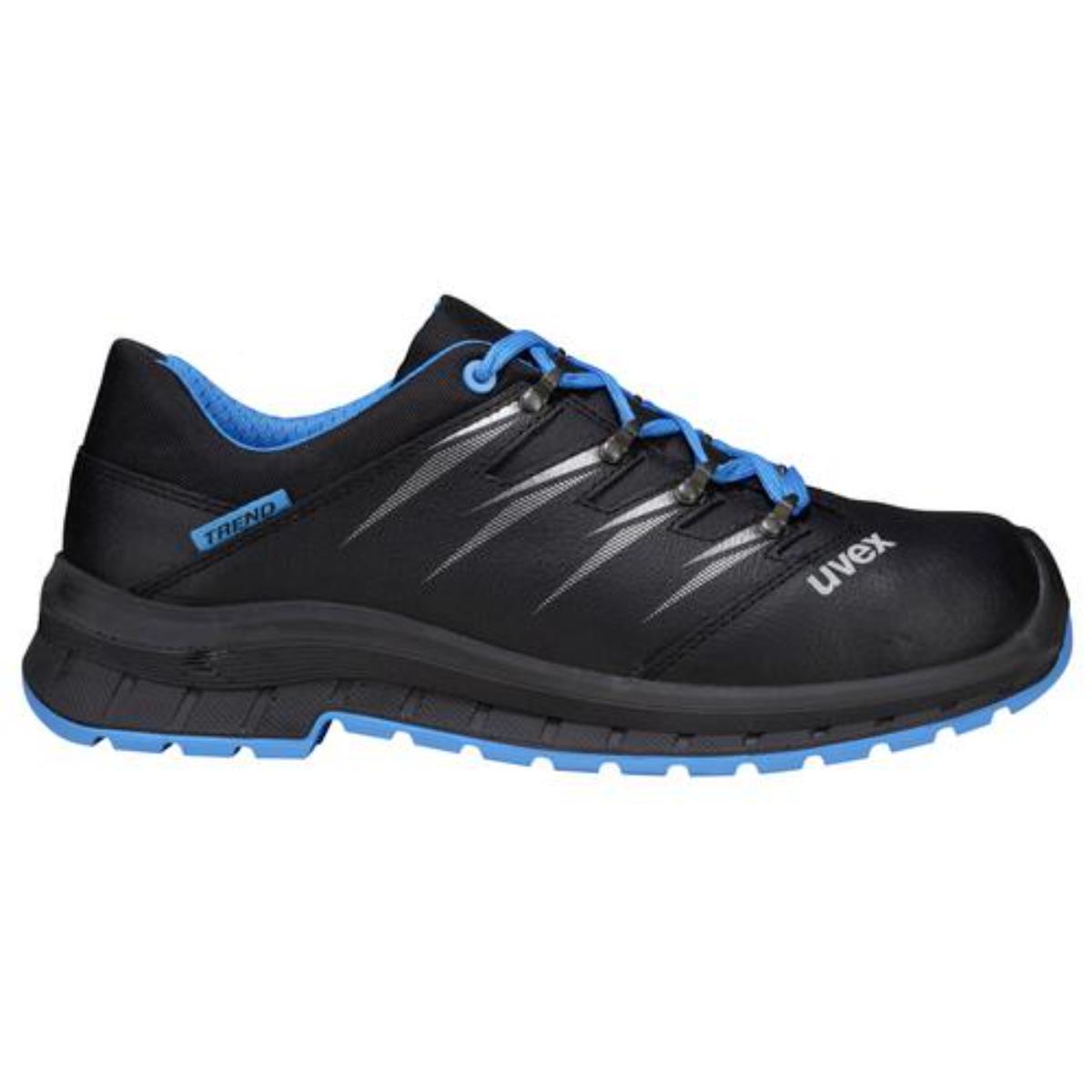uvex 2 trend Sicherheitsschuh Halbschuh S3, blau/schwarz