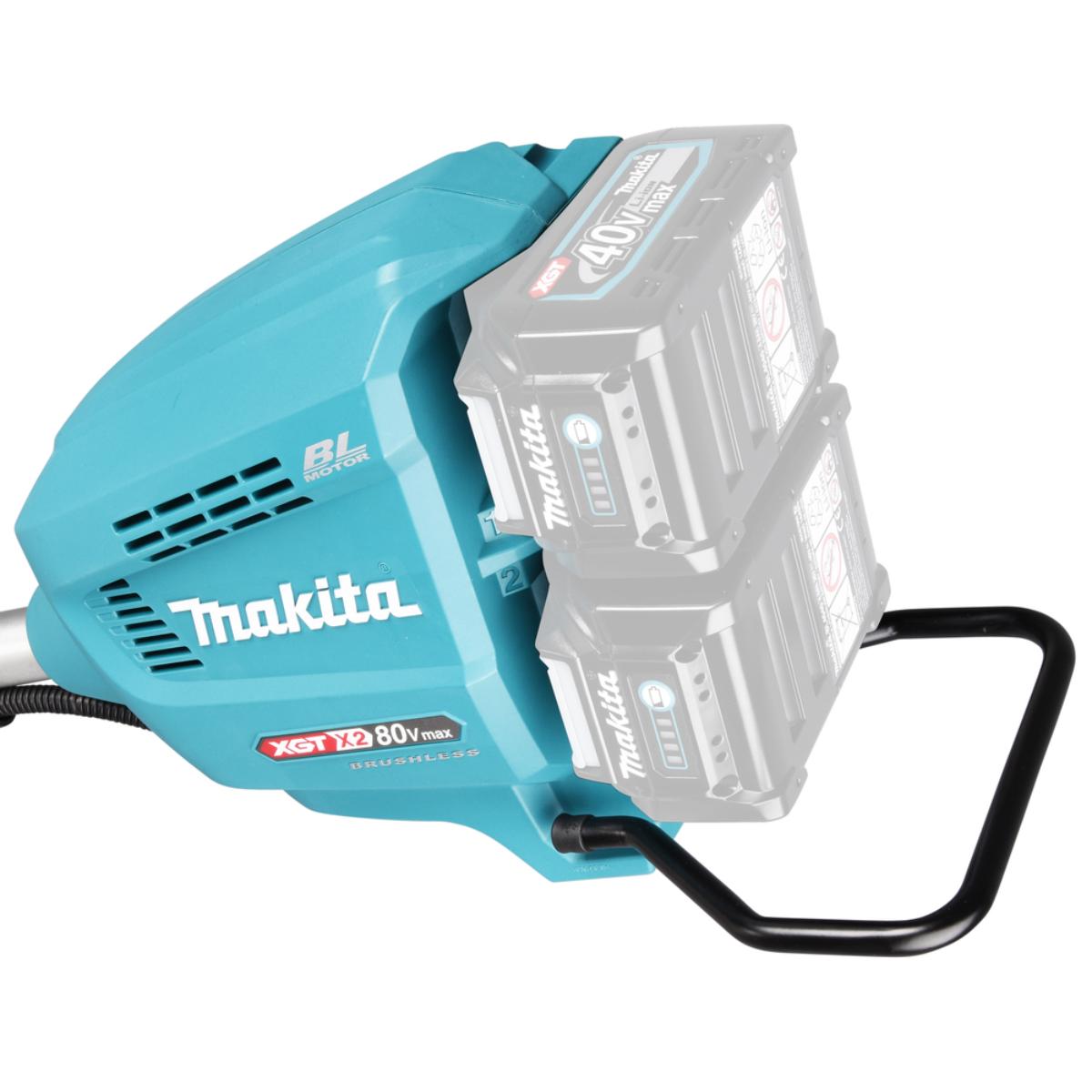 Makita Akku-Freischneider 2 x 40 V max mit 3 Drehzahleinstellung + ADT + AFT 2000 Watt
