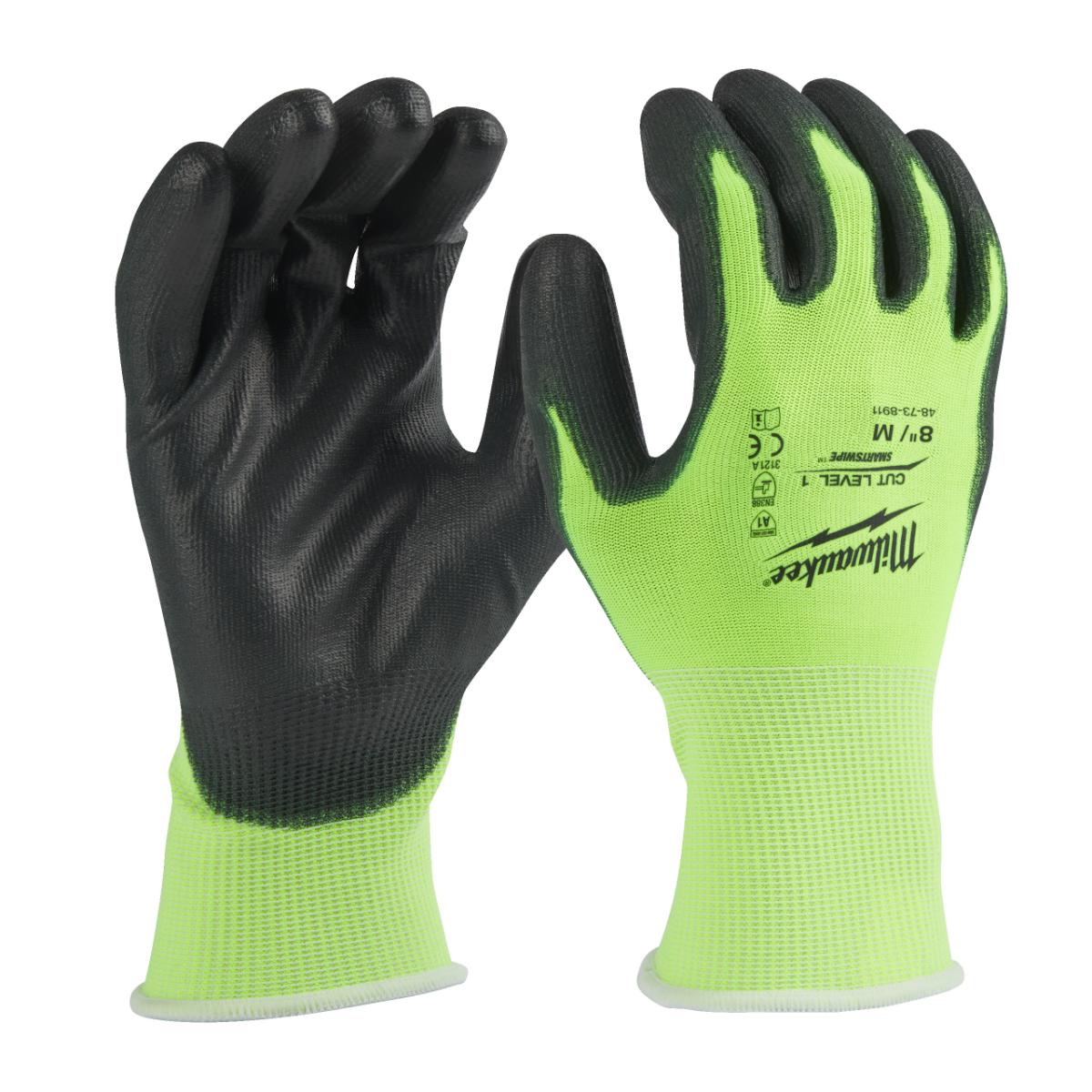 Milwaukee - SCHNITTSCHUTZHANDS. 1/A 8/M HI-VIS - 4932479917