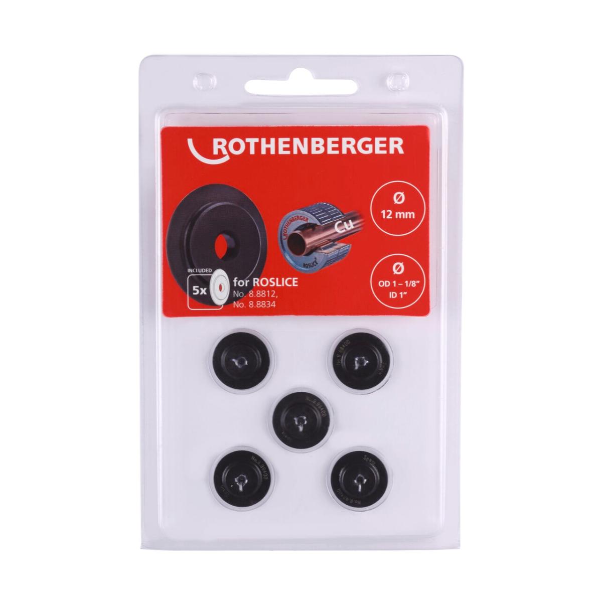 ROTHENBERGER Schneidrad für ROSLICE 1.1/8 Zoll - 5 Stück