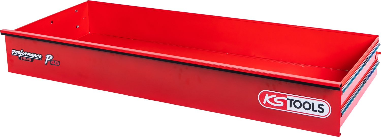 KS Tools Schublade mit Logo und Kugelführung zu Werkstattwagen P40, 1429x568x180 mm