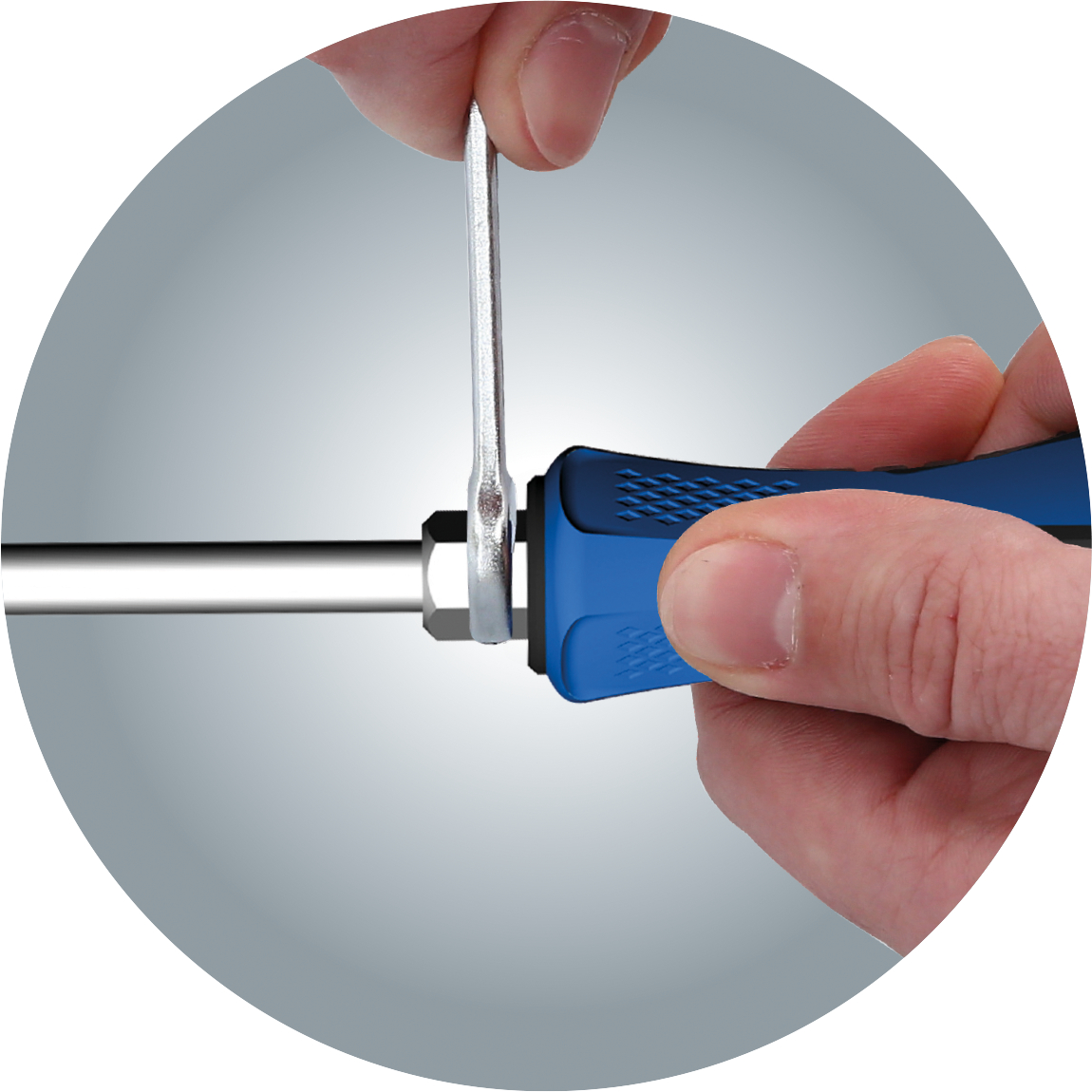 Brilliant Tools Schraubendreher-Satz mit Schlagkappe, 5-tlg - BT031020