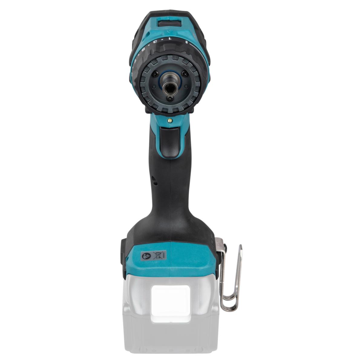 Makita Akku-Bohrschrauber mit Wechselkopfsystem mit 1x Bohrfutter 13 mm LXT 18V - DDF491Z