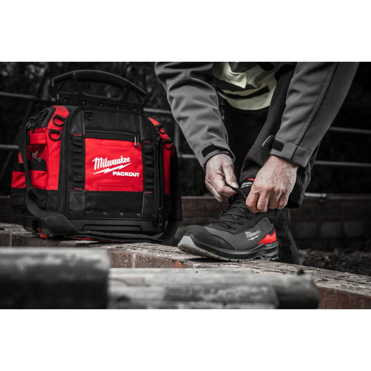 Milwaukee FLEXTRED S1PS Sicherheits-Schnürstiefel schwarz