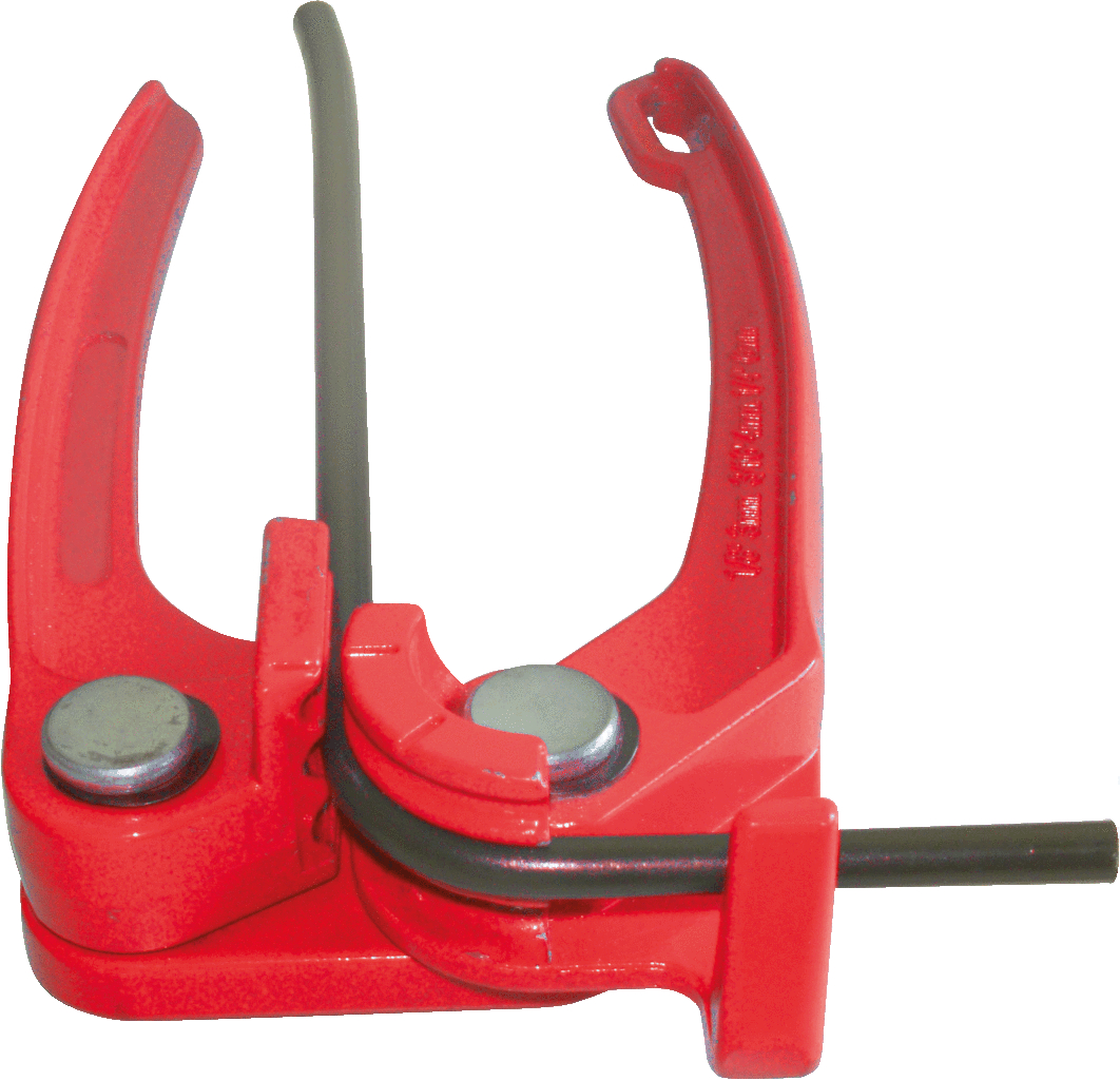 KS Tools FLAREFIX 1 Universal-Bremsleitungs-Bördelgerät-Satz mit Hydraulik-Spindel, 16-tlg