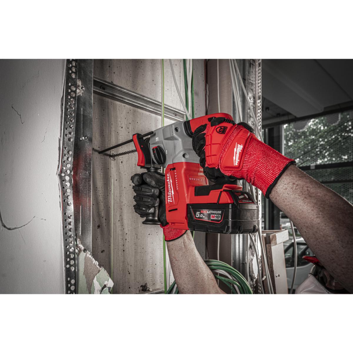 Milwaukee Akku-Kombihammer SDS-Plus M18 BLH-502X