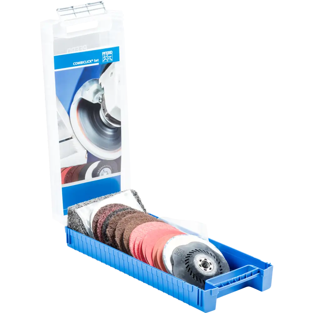 PFERD TOOLS COMBICLICK Set 19-tlg. Ø 115 mm