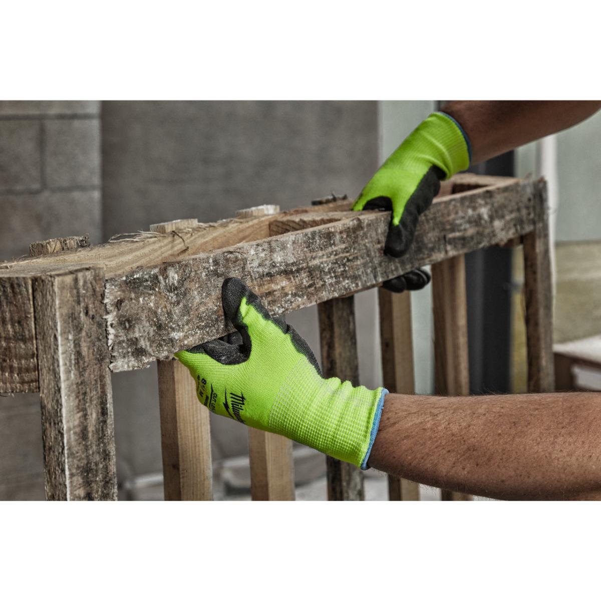 Milwaukee - SCHNITTSCHUTZHANDS. 2/B 7/S HI-VIS - 4932479921