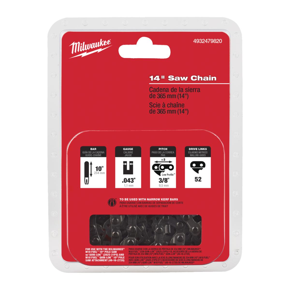 Milwaukee - SÄGEKETTE FÜR M18FCHS35 - 4932479820