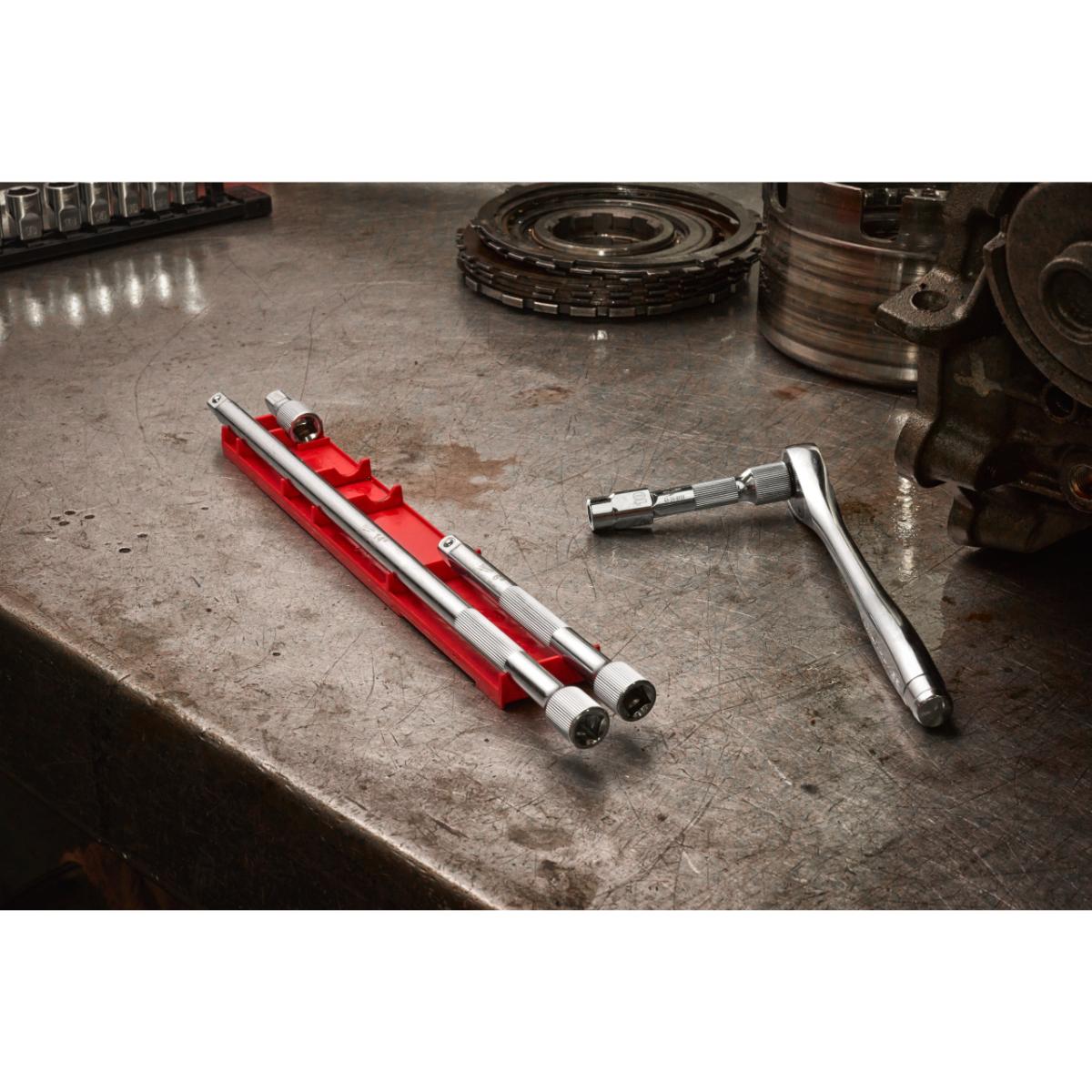 Milwaukee 3/8" Verlängerungs-Set 4-teilig