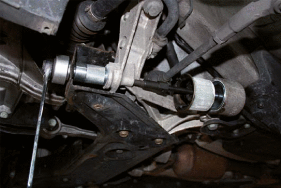 KS Tools Silentlager-Werkzeug-Satz, VAG Vorderachskonsole, 8-tlg