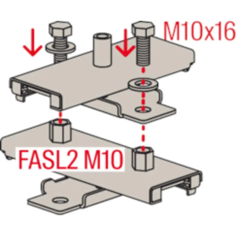 Fischer Schiebeschlitten leicht FASL1 M8/10