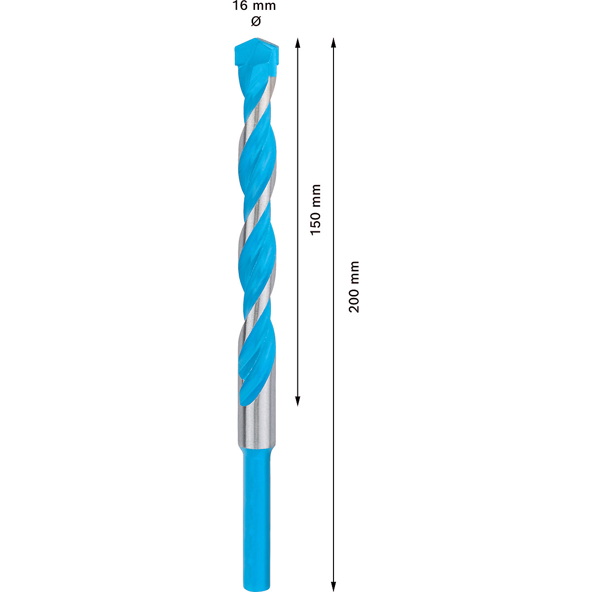 Bosch EXPERT CYL-9 MultiConstruction Bohrer, für Dreh- und Schlagbohrer ø 16.00 mm