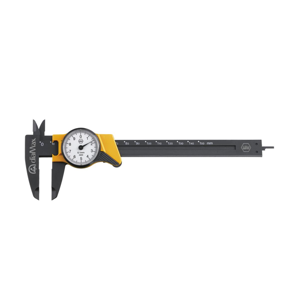 Wiha Uhrmessschieber dialMax ESD Ablesung 0,1 mm