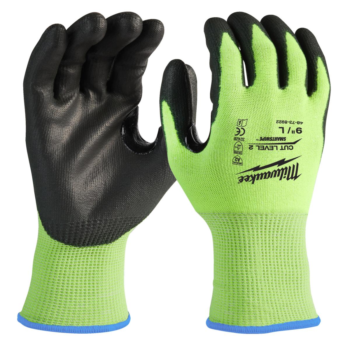 Milwaukee - SCHNITTSCHUTZHANDS. 2/B 7/S HI-VIS - 4932479921