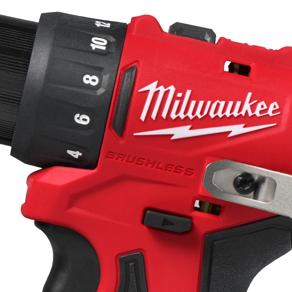 Milwaukee M12 Bürstenloser Akku-Bohrschrauber M12BLDDRC-0