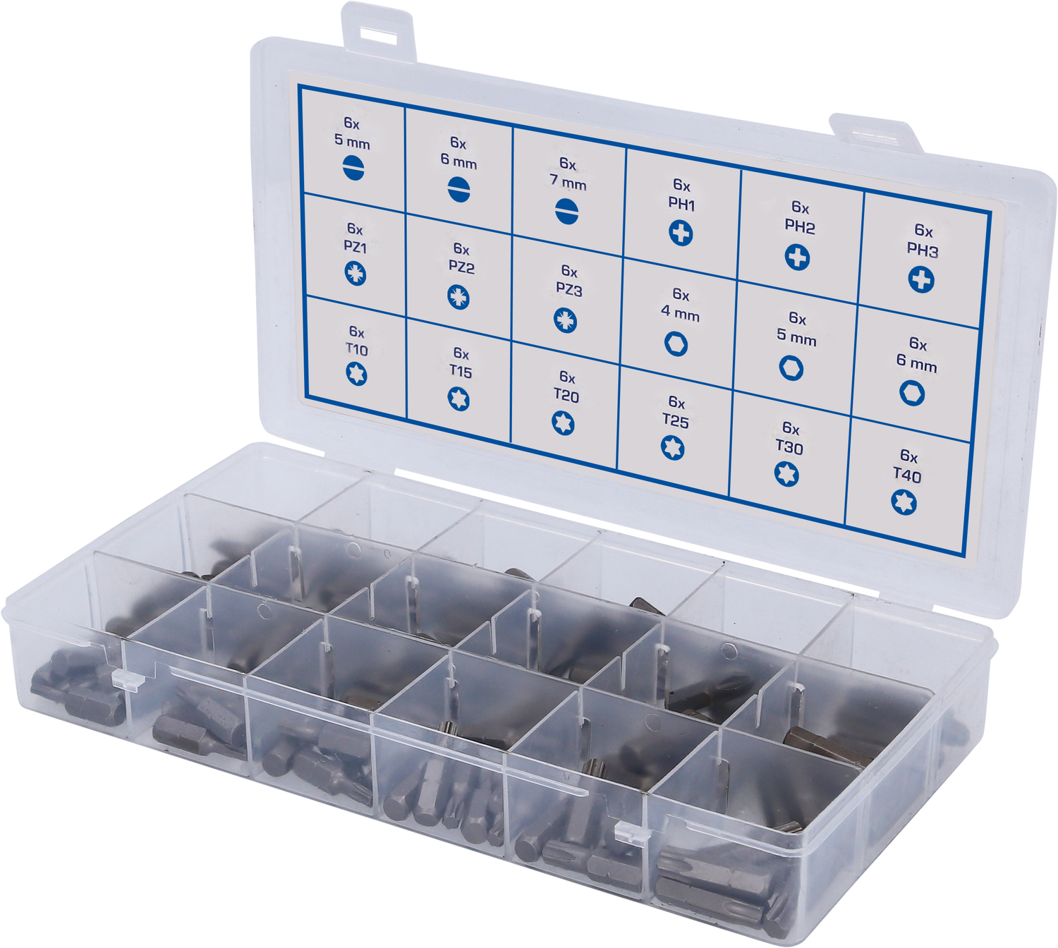 Brilliant Tools Bit-Sortiment, 108-teiliges Set