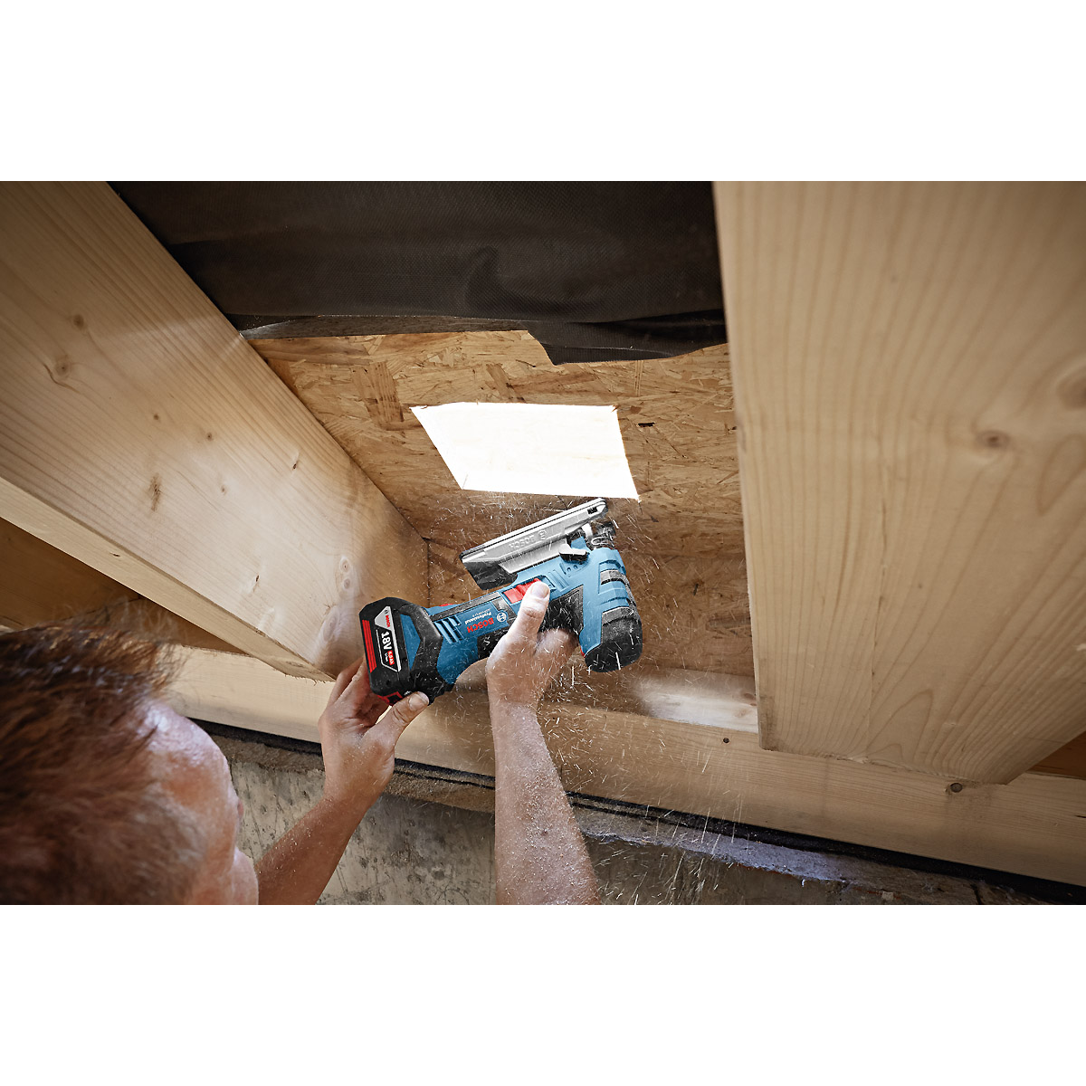 Bosch Akku-Stichsäge GST 18 V-LI S, Solo Version