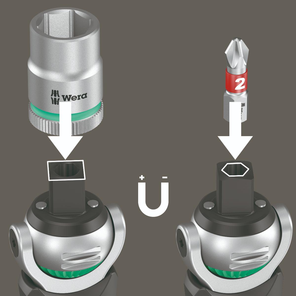 Wera 8009 Zyklop Pocket Set 3, 27-teilig