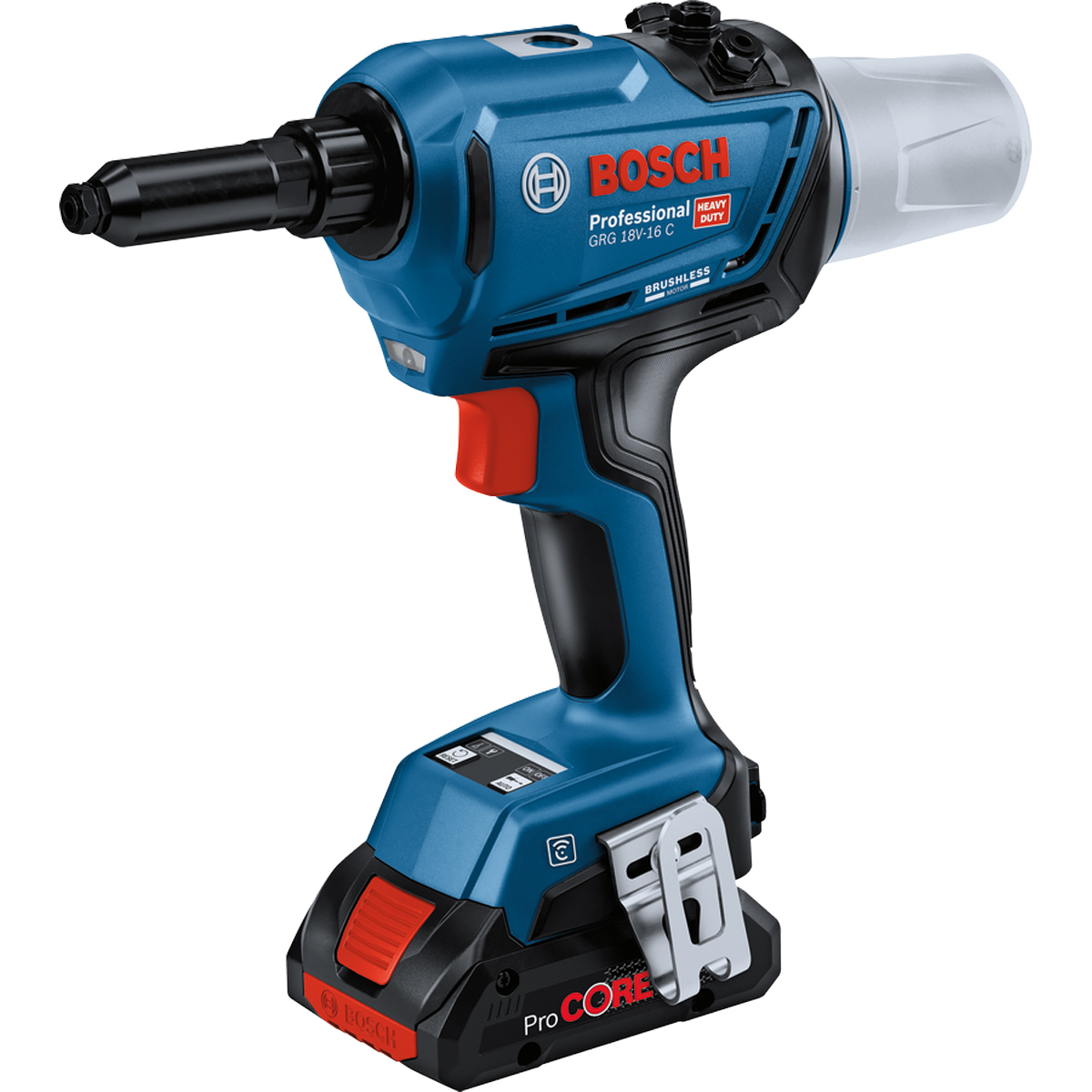 Bosch Akku-Nietpistole GRG 18V-16 C 2xPC4