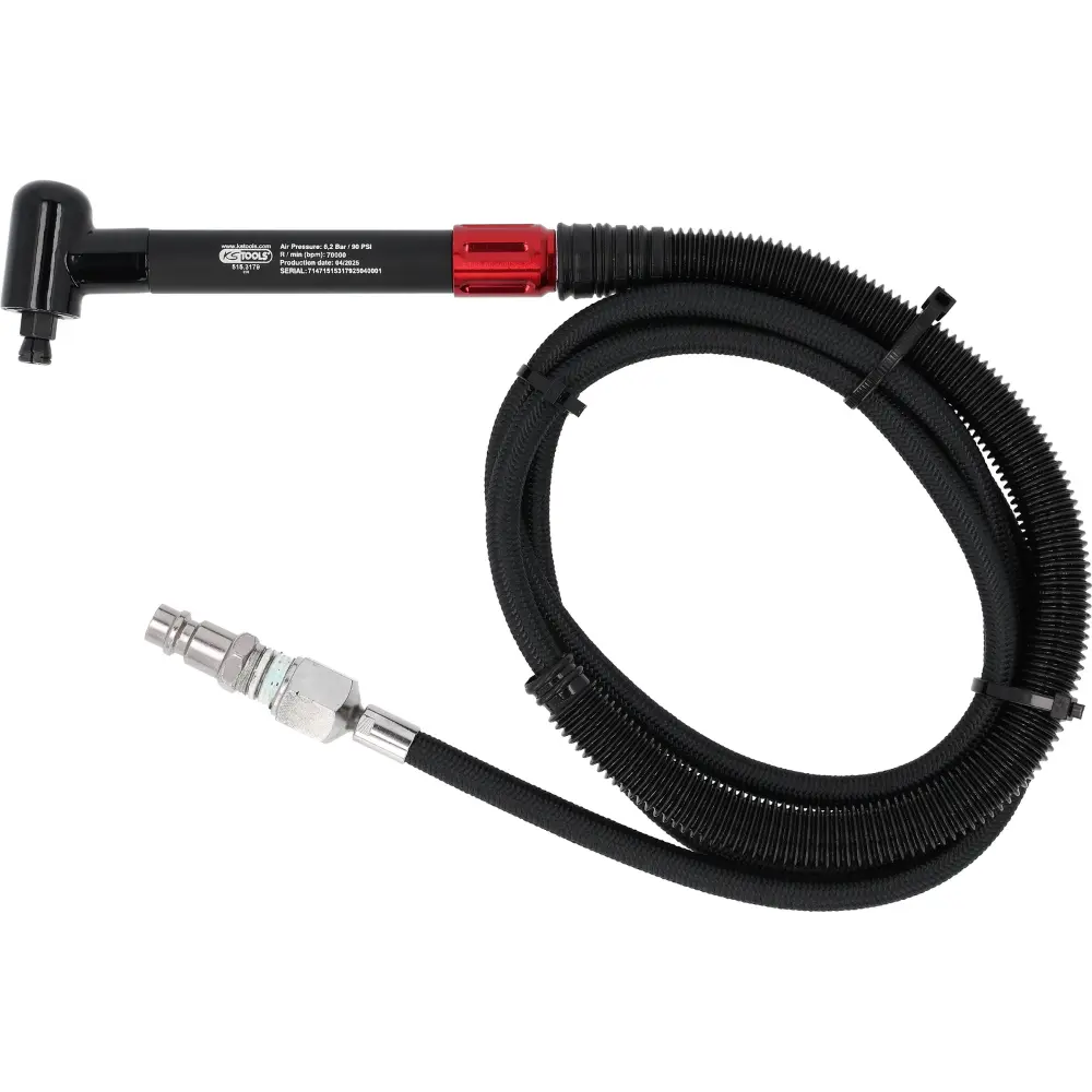 KS TOOLS Druckluft-Stiftschleifer, 110° abgewinkelt