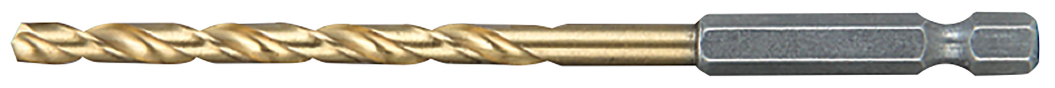 Makita HSS TiN Metallbohrer, Ø 3,0mm - Länge 81mm - 1/4" 6-kant - D-14928
