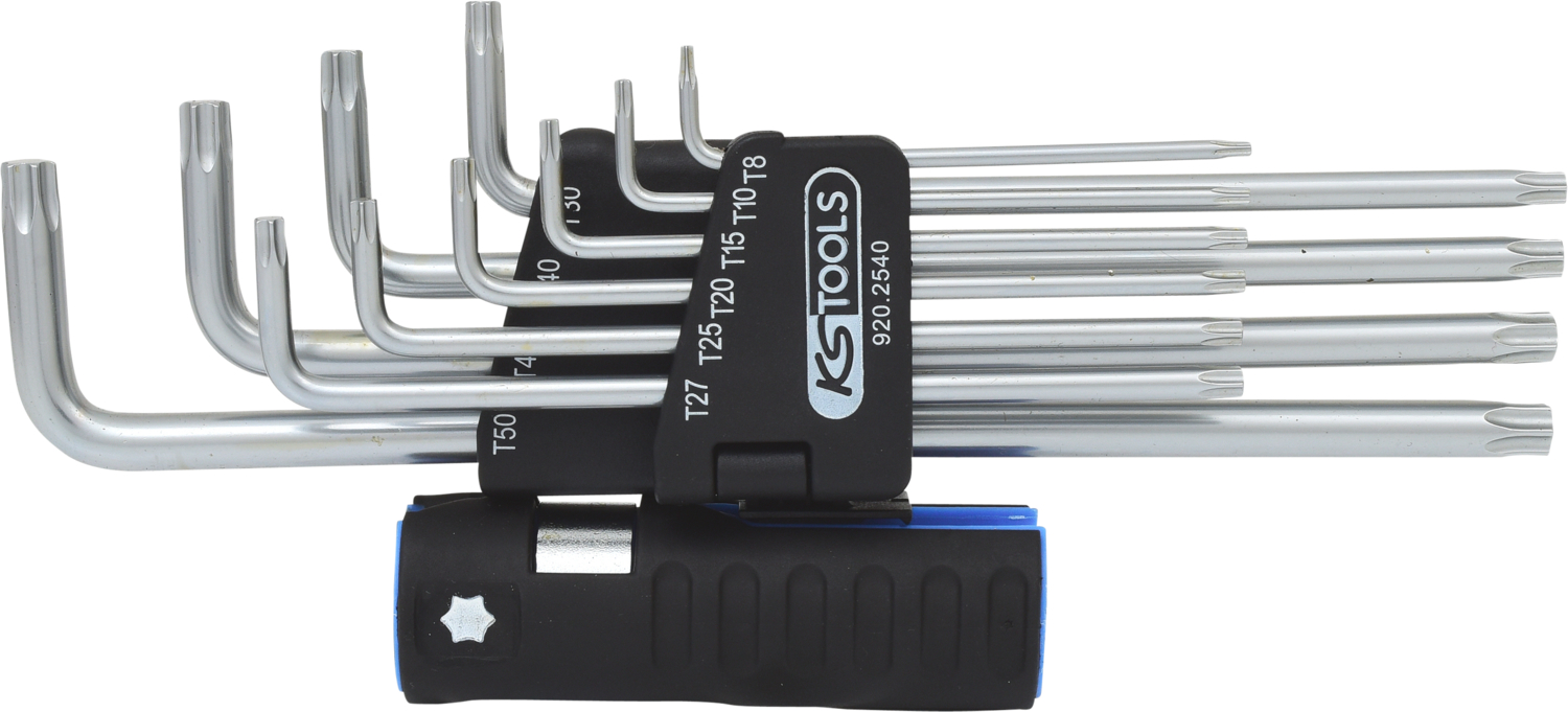KS Tools 3 in 1 Torx-Winkelstiftschlüssel-Satz,10-tlg XL