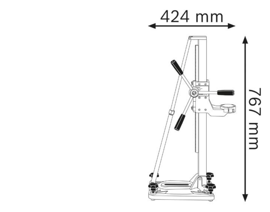 Bosch Bohrständer GCR 180 Professional