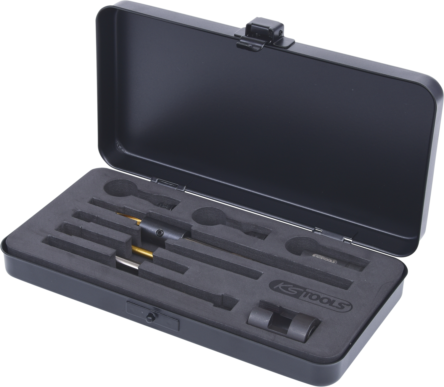KS Tools Universal Glühkerzen-Ausbohrsatz M9 x 1,0