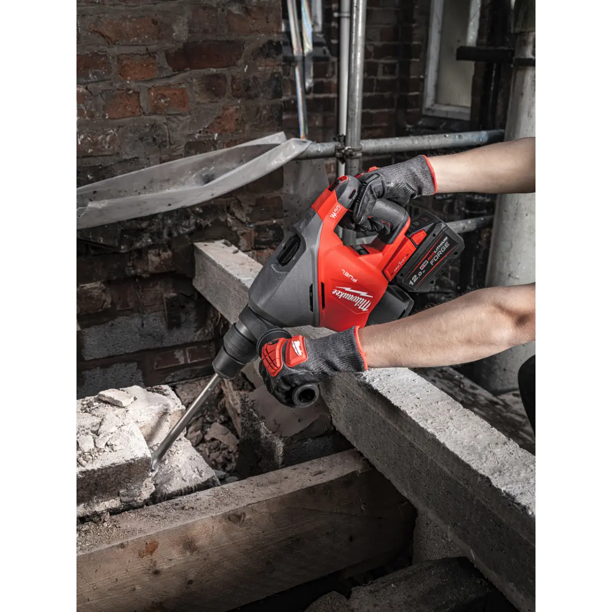 Milwaukee M18 ONE-KEY SDS-Max Akku-Kombihammer 40 mm M18 FHACO540-0C