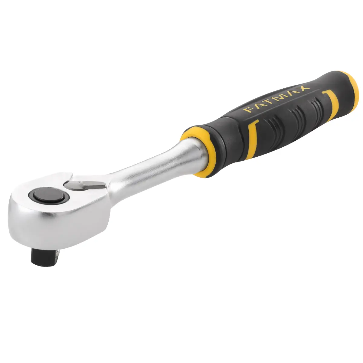 STANLEY FATMAX 3/8 Zoll High Perfomance Umschaltknarre, 120 Zähne, mit Bi-Material Griff für Kontrolle und Komfort