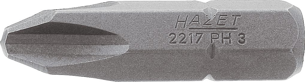 HAZET Bit PH Sechskant 8 (5/16 Zoll) Kreuzschlitz Profil PH