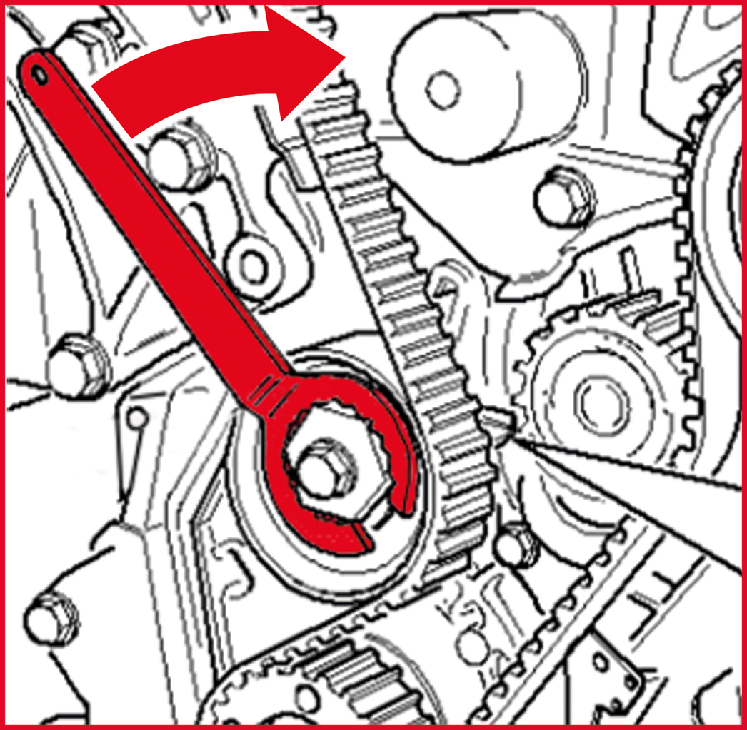 KS Tools Motoreinstell-Werkzeug-Satz für VAG, 5-tlg Audi, VW