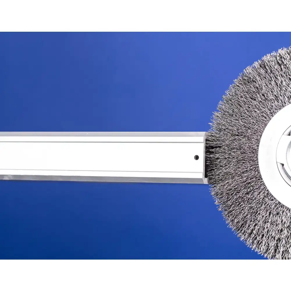 PFERD TOOLS POS Rundbürste breit ungezopft RBU Edelstahl-Draht Schleifbock