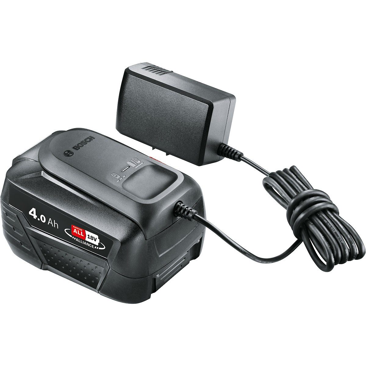 Bosch Systemzubehör 18 Volt Lithium-Ionen Starter Set 18V (4.0Ah + AL18V-20)