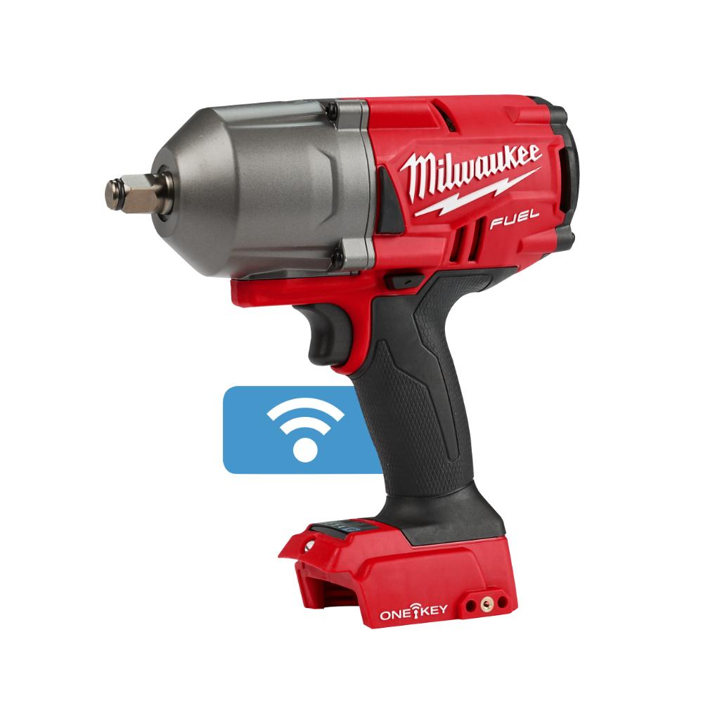 Milwaukee M18 FUEL ONE-KEY 1/2 Zoll Akku-Schlagschrauber mit Sprengring M18ONEFHIWF12-0