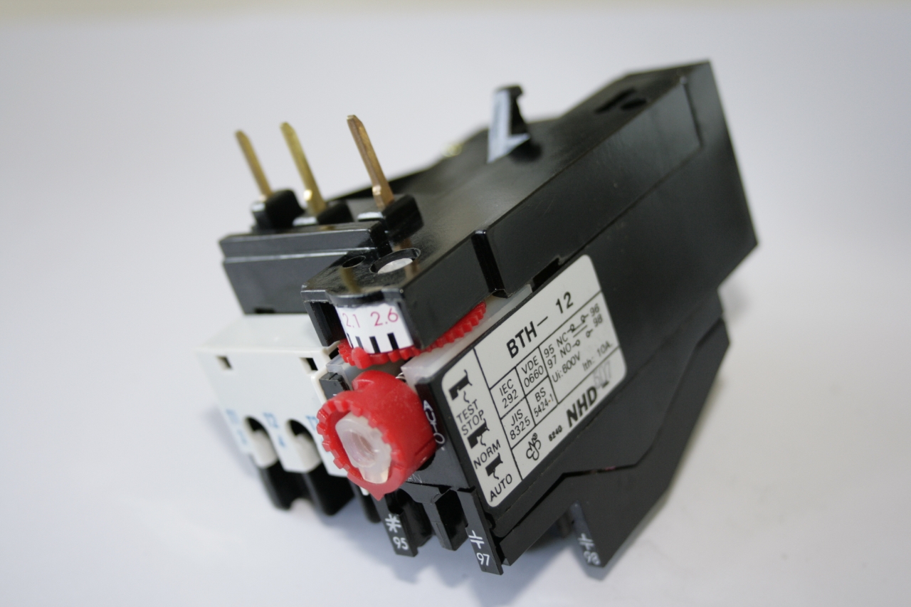 ELMAG Motorschutz-Relais 1,6-2-6 A.
