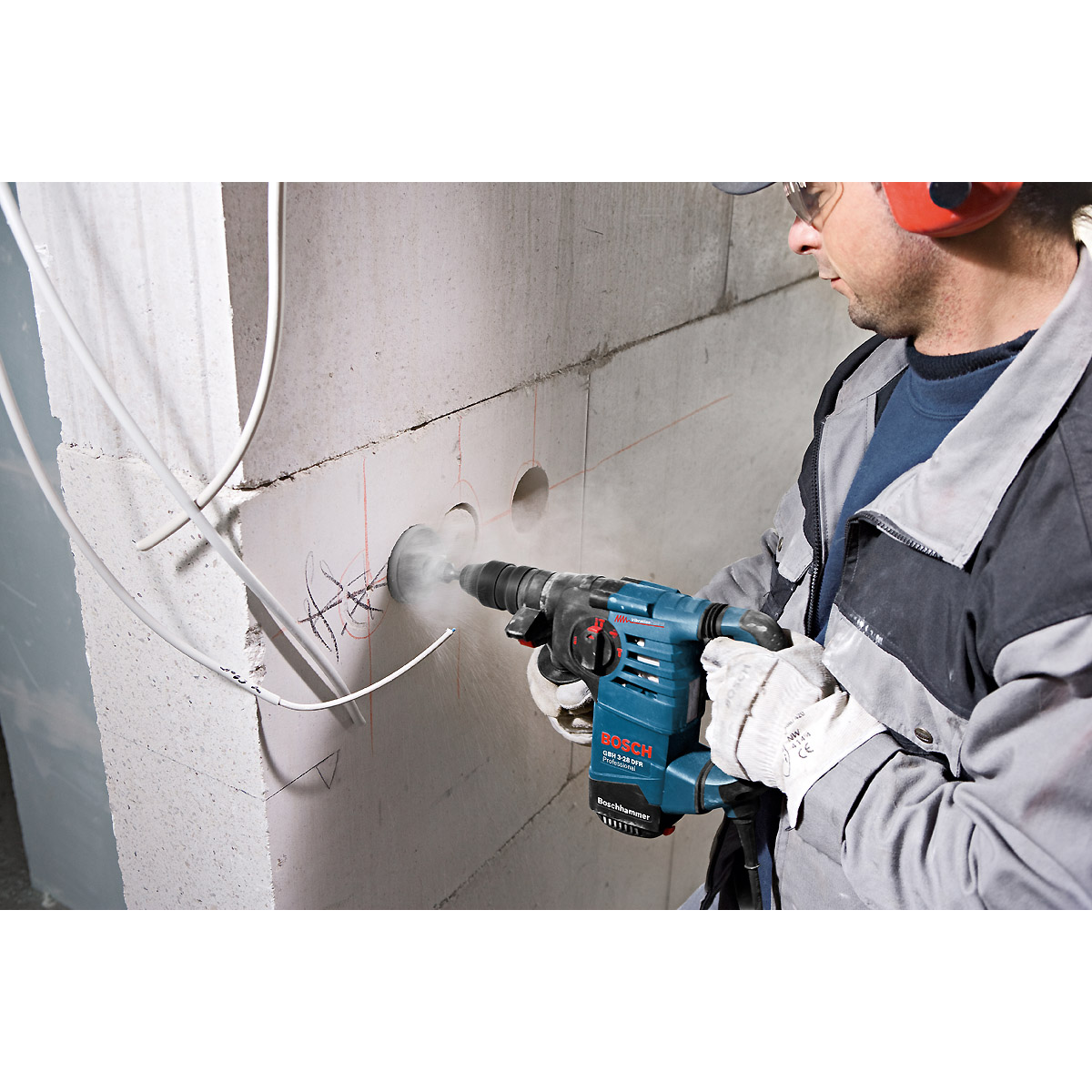 Bosch Bohrhammer mit SDS plus GBH 3-28 DFR, Handwerkerkoffer