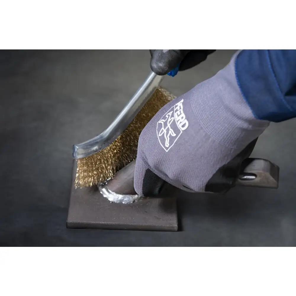 PFERD TOOLS Handbürste gebogen HBG 1reihig Stahl-Draht