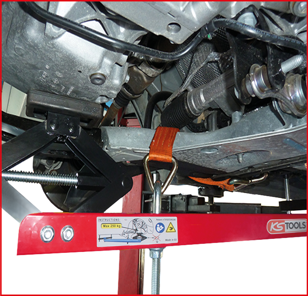 KS Tools Universal Motor-Stütztraversen-Satz, 4-tlg