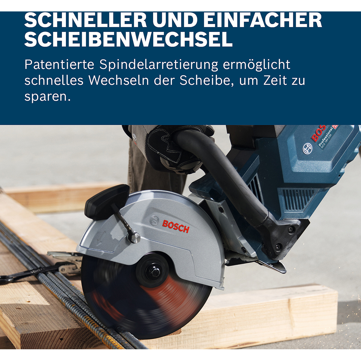 Bosch Akku-rennen und Schleifen GCS 18V-230