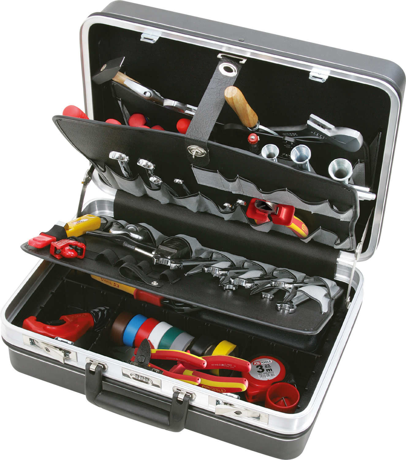 KS Tools Kombi-Werkzeug-Satz Kälte-Klima, 129-tlg
