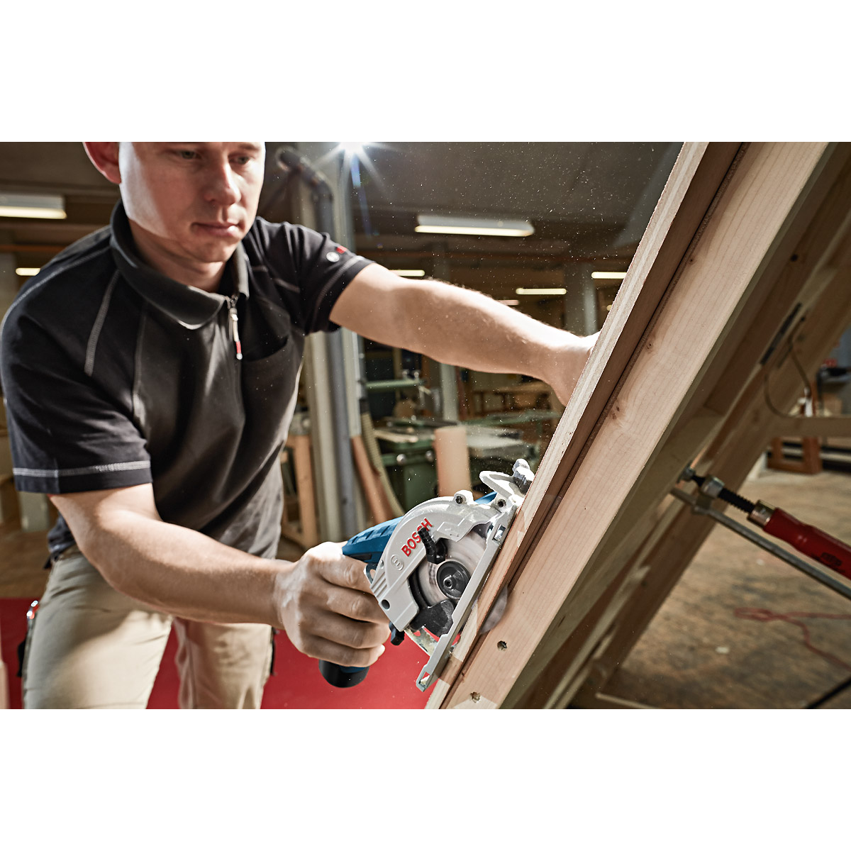 Bosch Akku-Kreissäge GKS 12V-26, Solo Version, L-BOXX