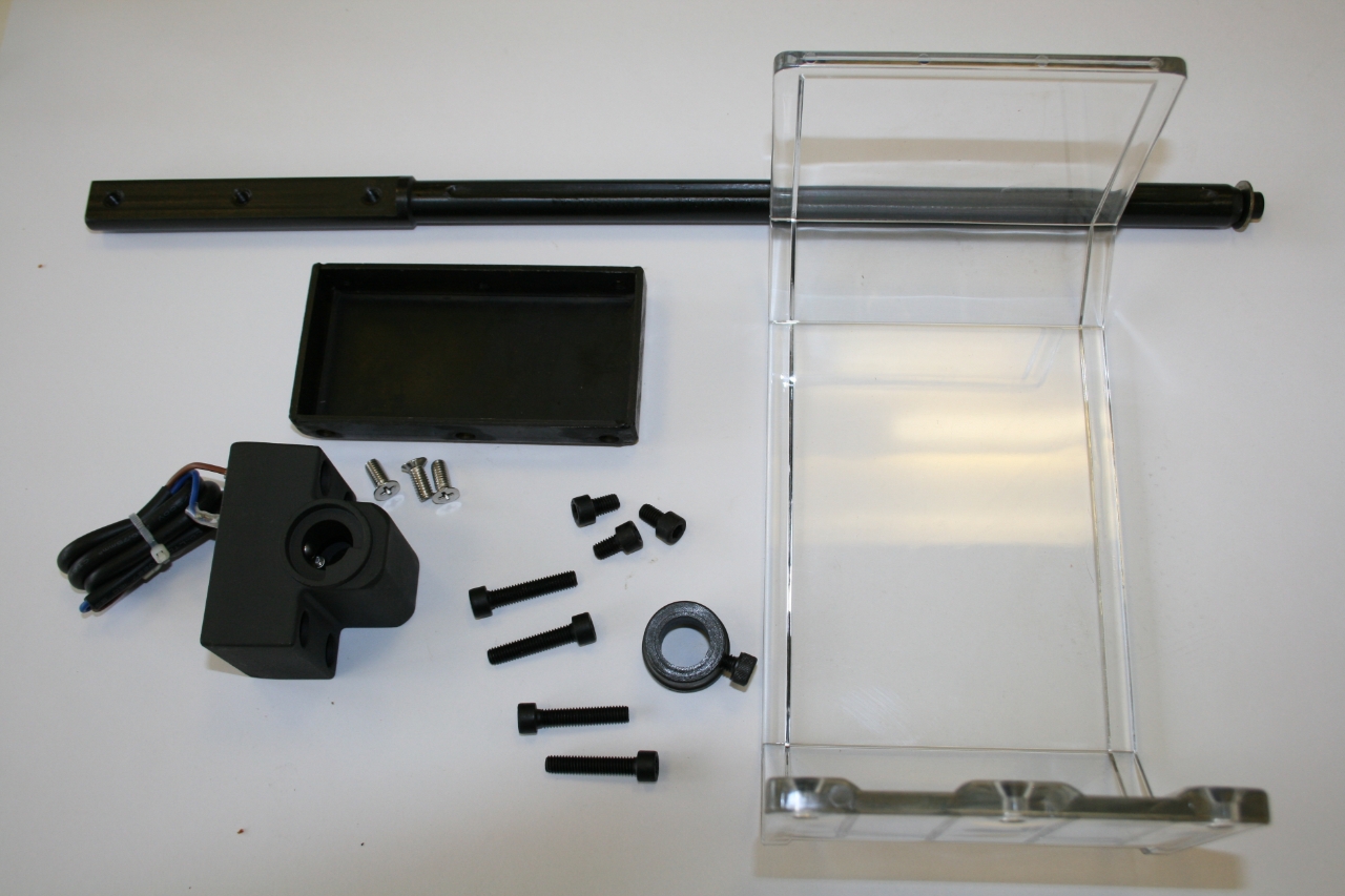 ELMAG Plexi-Bohrfutterschutz mit Halterung