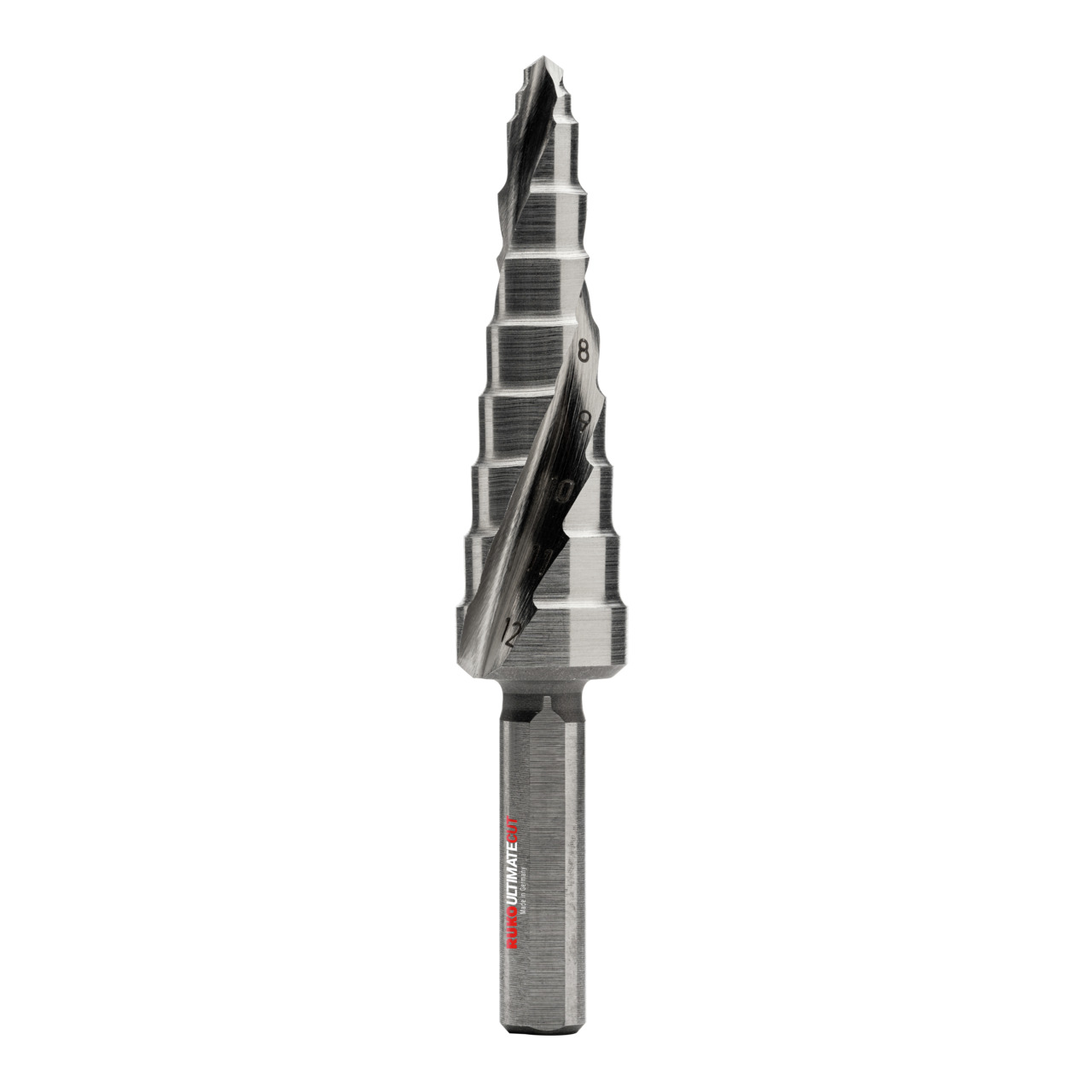 RUKO ULTIMATECUT Stufenbohrer-Satz HSS mit FLOWSTEP® Spitze - 3-tlg.